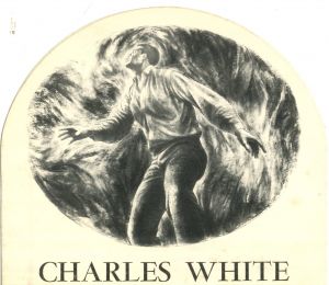 The Art of Charles White 1969 invitation